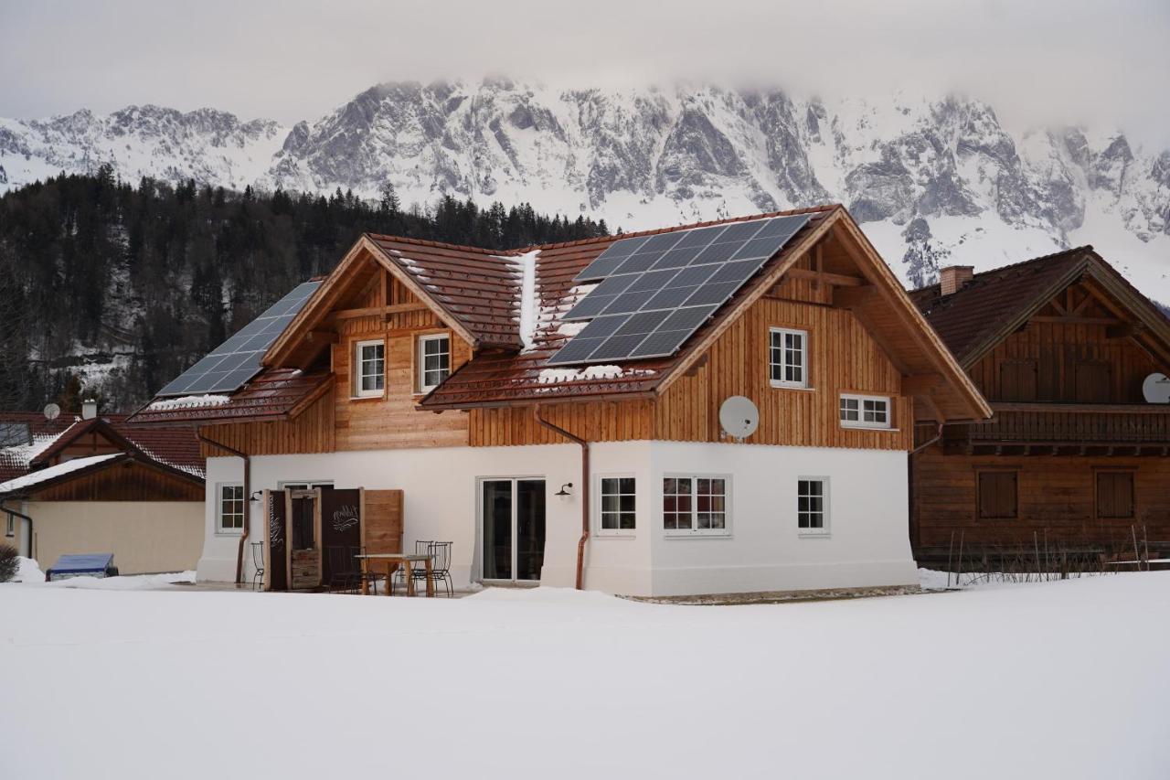 Chalet - Apartment - Mit Liebe Dekoriert Oblarn Exterior photo